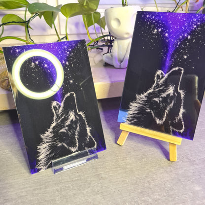 Wolf Acrylic Glass