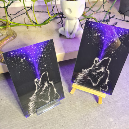 Wolf Acrylic Glass