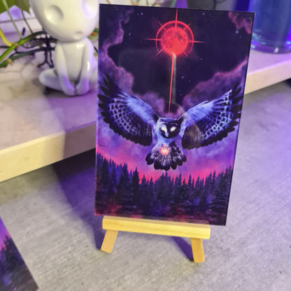 Mystic Owl Acrylic Glass