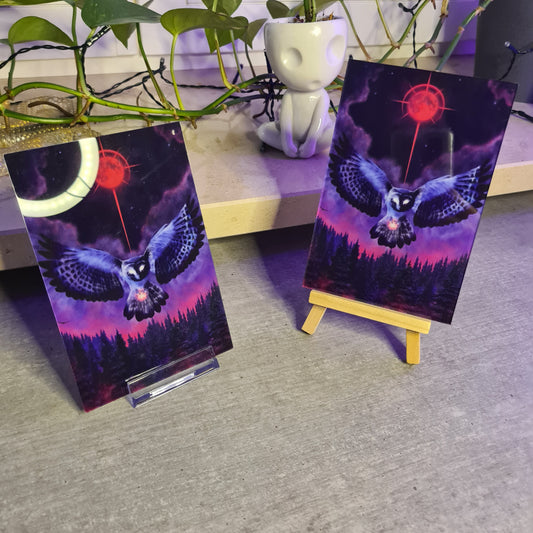Mystic Owl Acrylic Glass