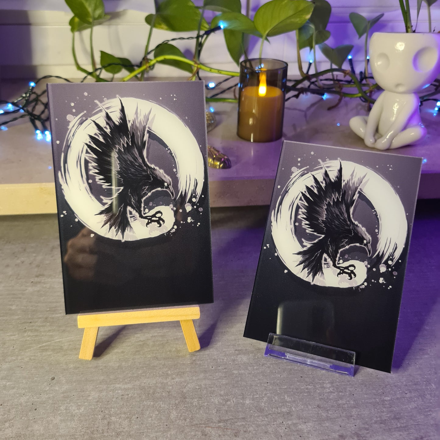Crow Acrylic Glass