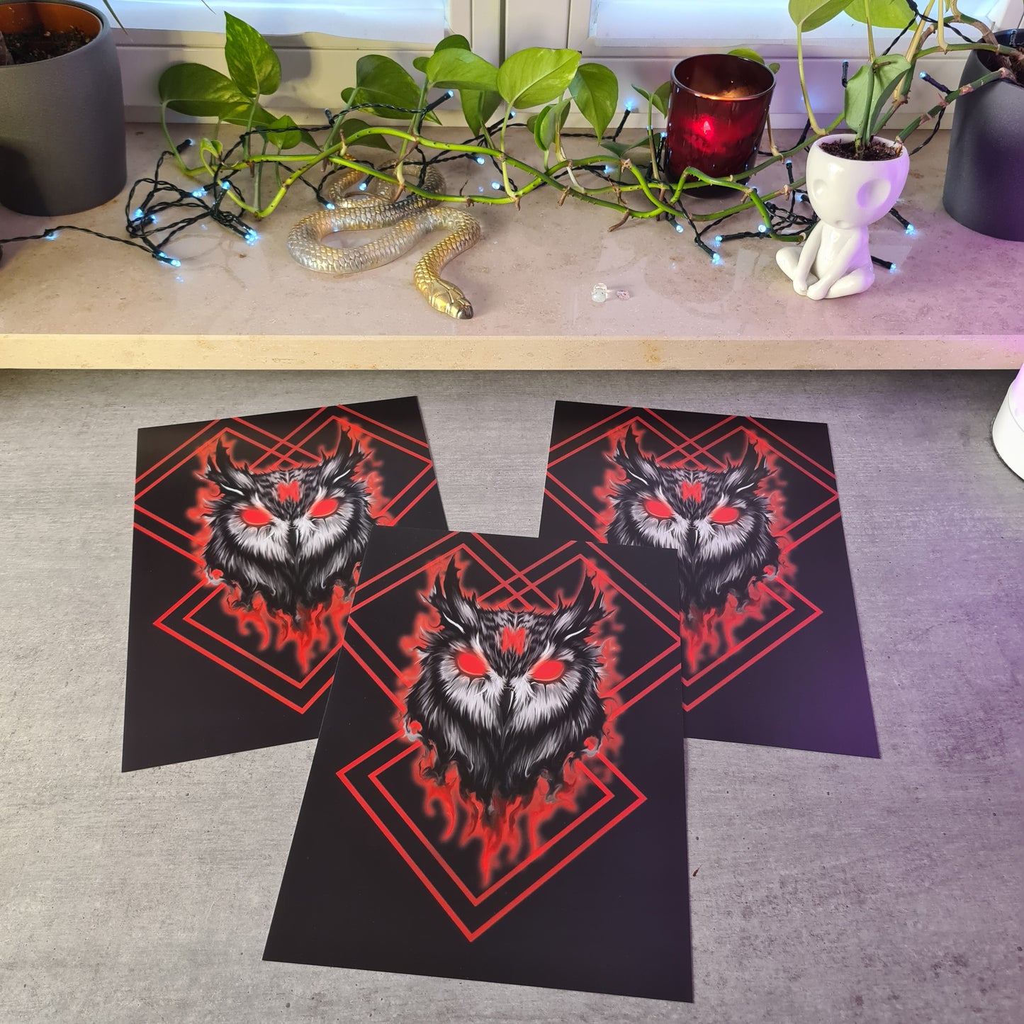 Eule Poster