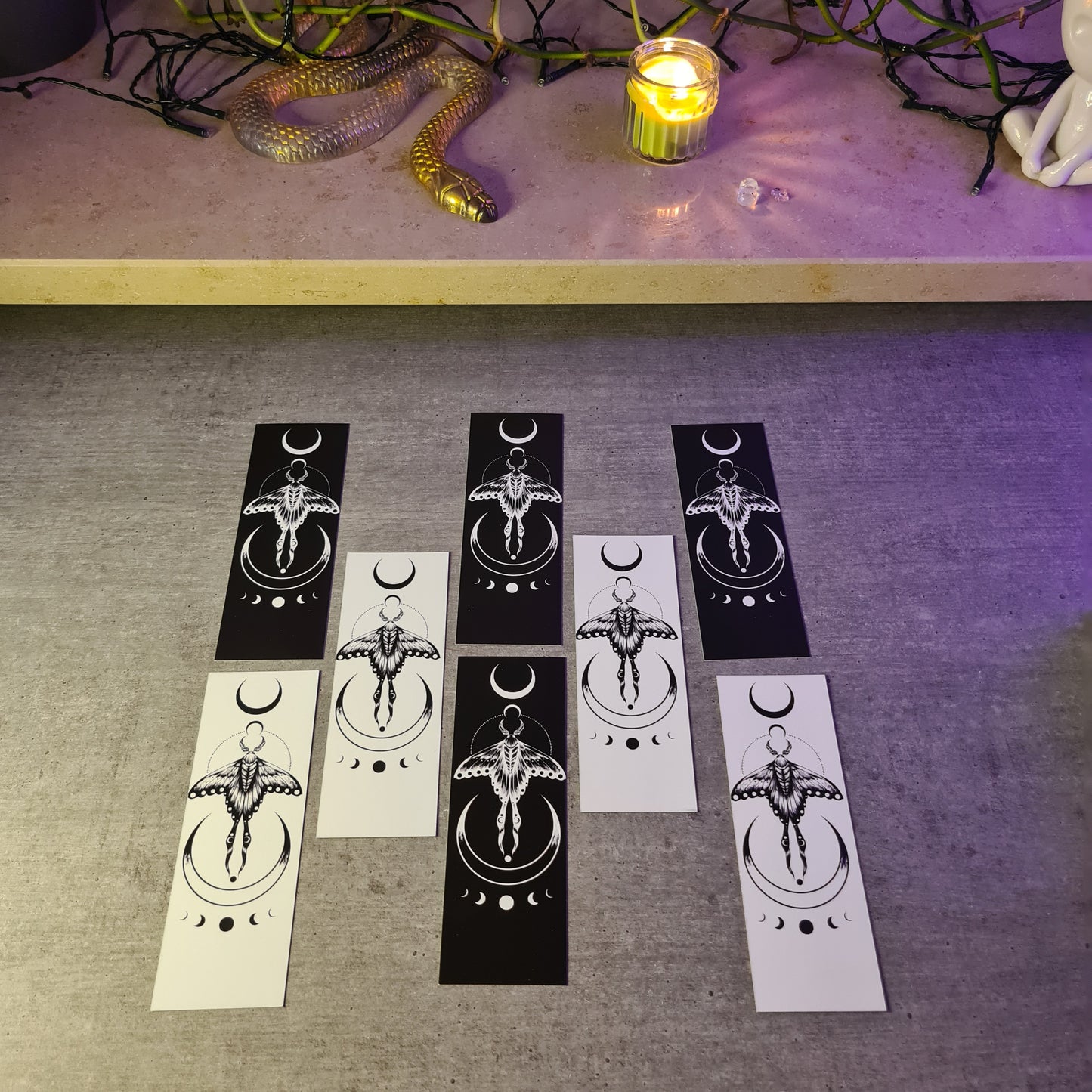 Moth Bookmark