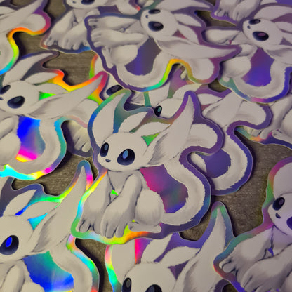 Cute Forest Animal hologram sticker