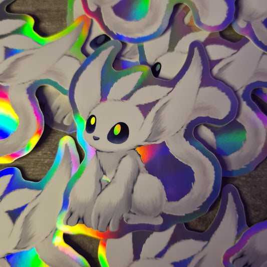Cute Forest Animal hologram sticker