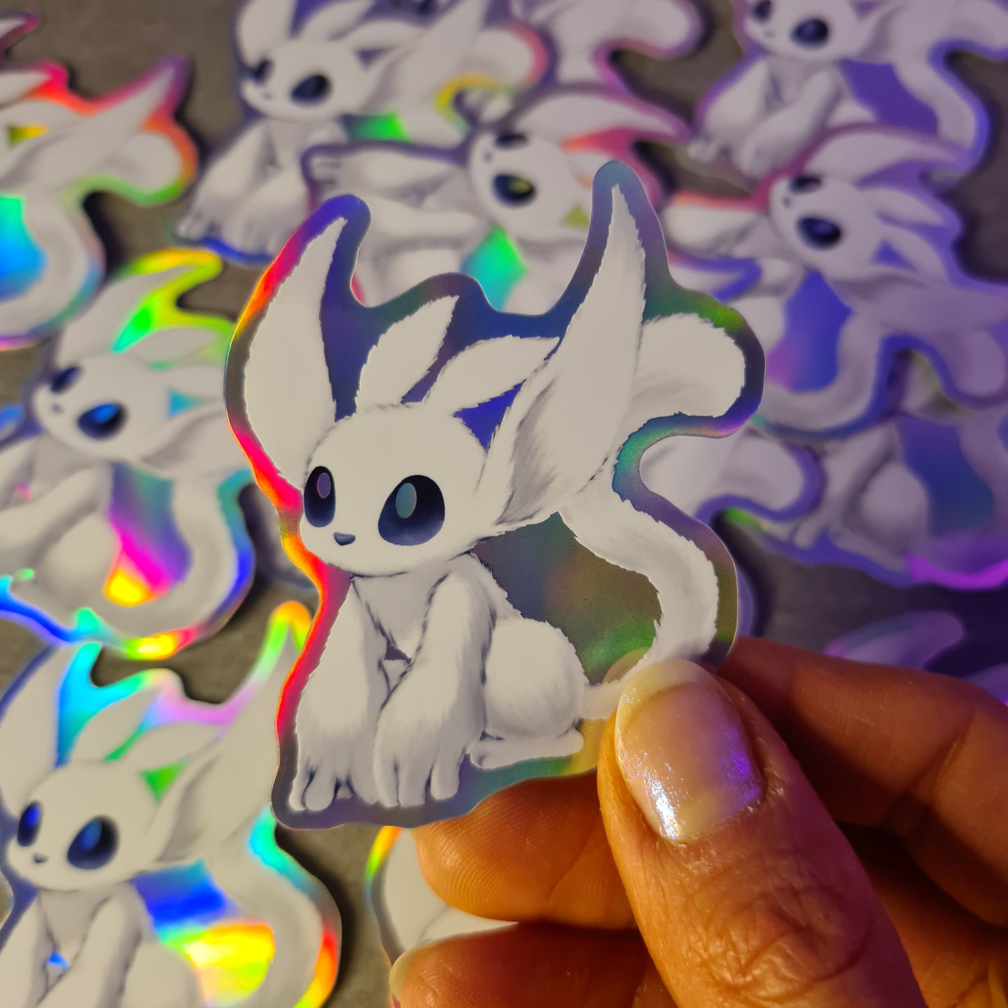 Cute Forest Animal hologram sticker