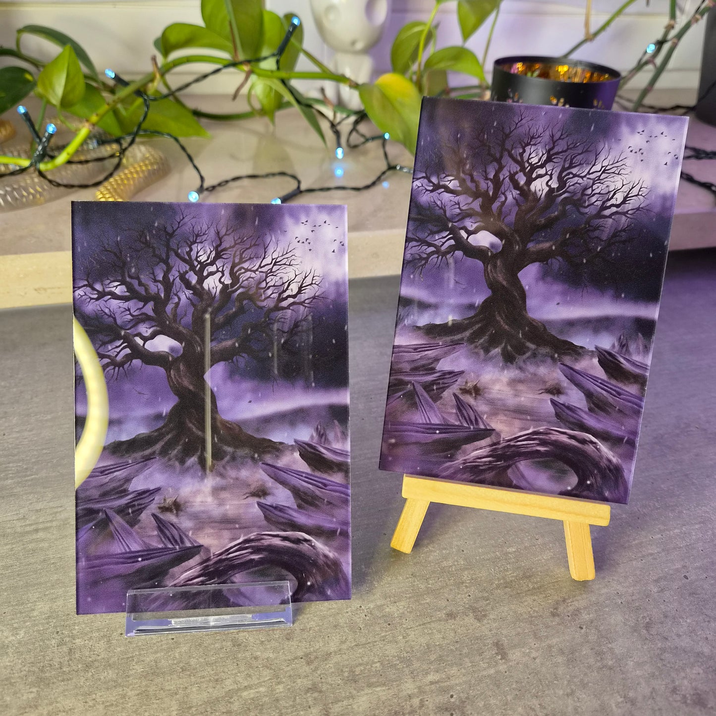 Grey Landscape Acrylglas