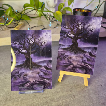 Grey Landscape Acrylglas