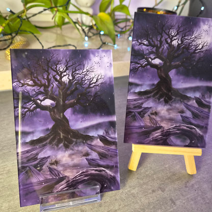 Grey Landscape Acrylglas