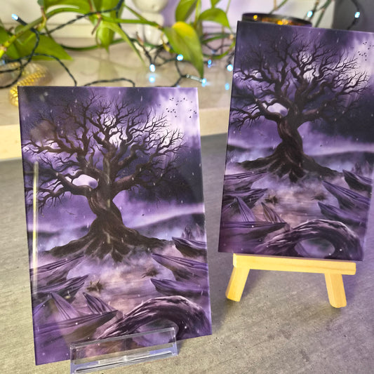 Grey Landscape Acrylic Glass