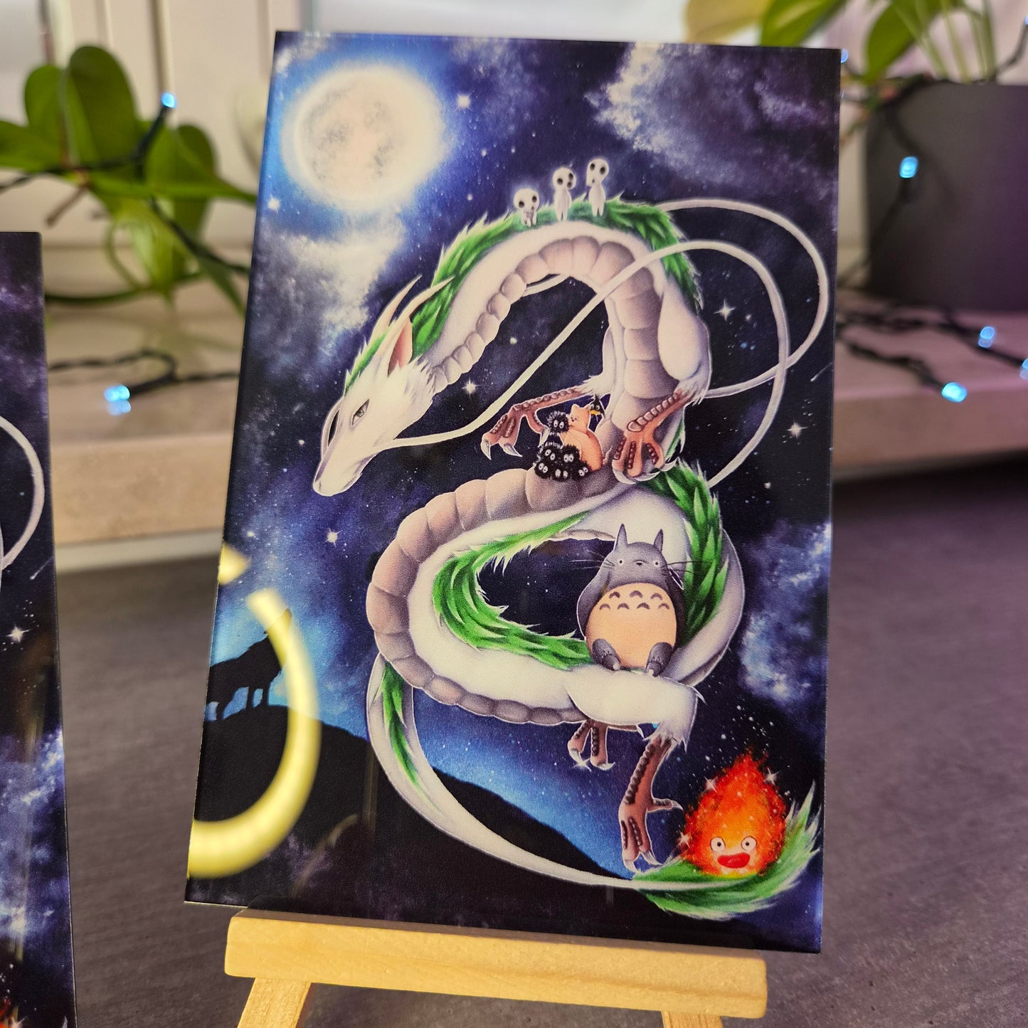 Cute Dragon Acrylic Glass