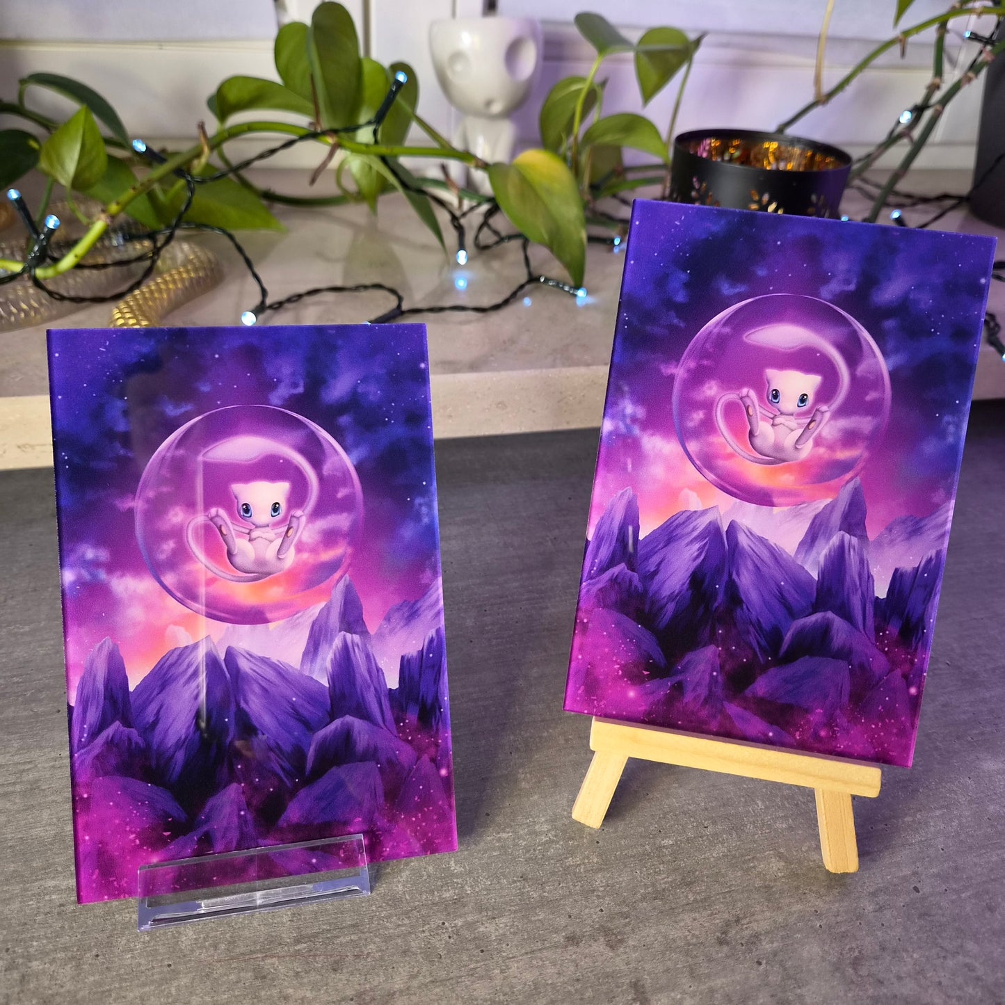 Cute Psycho Monster Acrylic Glass