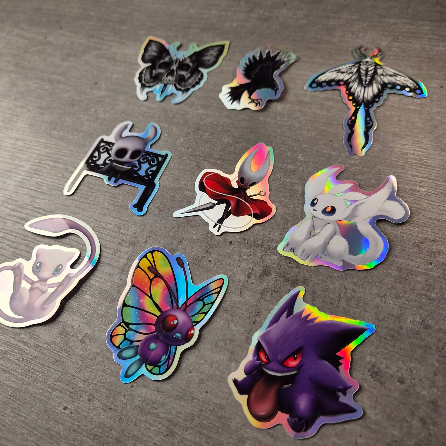 Hologram sticker set
