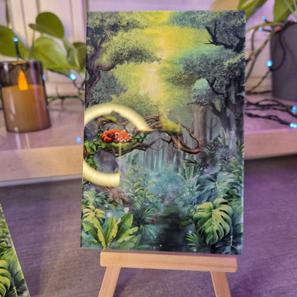 red panda Acrylic Glass