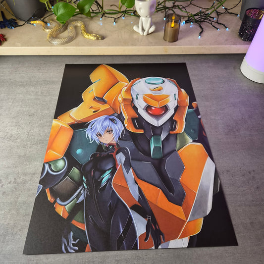 Yellow Pilot XXL Print