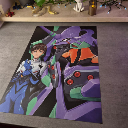 Purple Pilot XXL Print