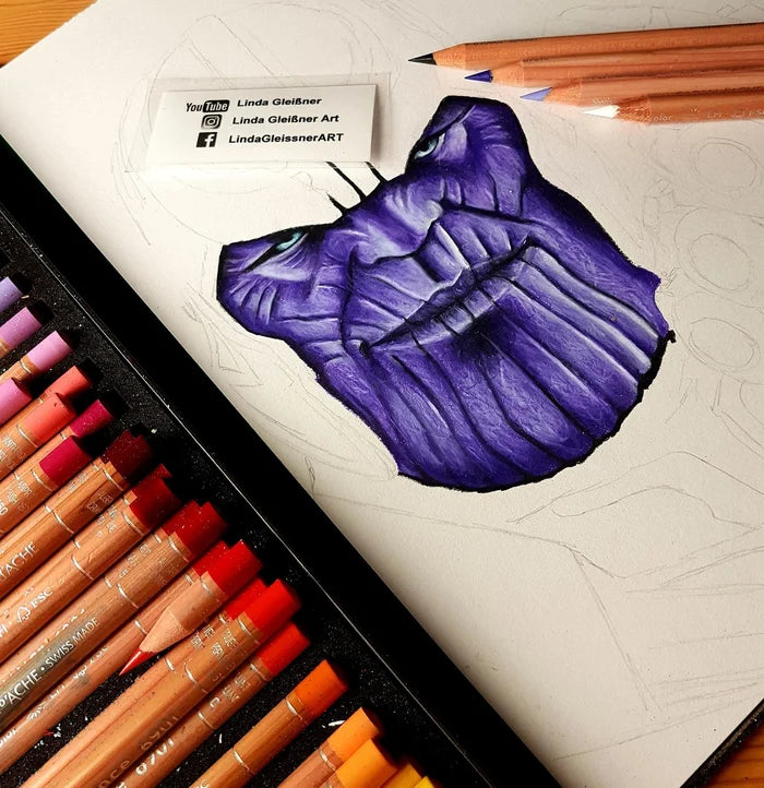 Originale Zeichnung! Thanos