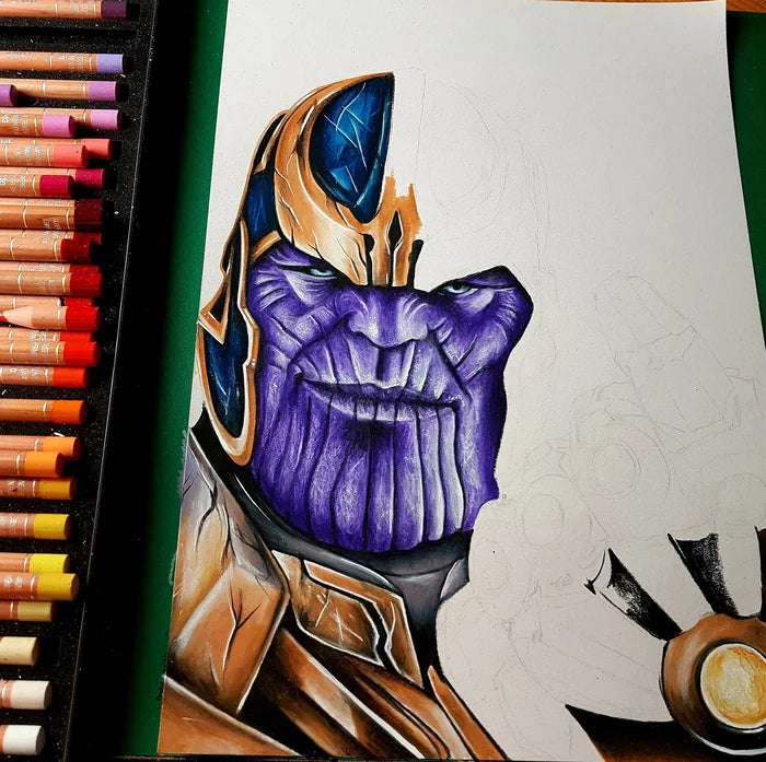 Originale Zeichnung! Thanos