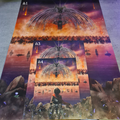 Titanen Kämpferin Poster