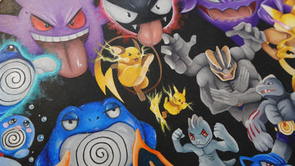 NICHT AUSVERKAUFT! ORIGINAL 151 Pokémon DIN A1