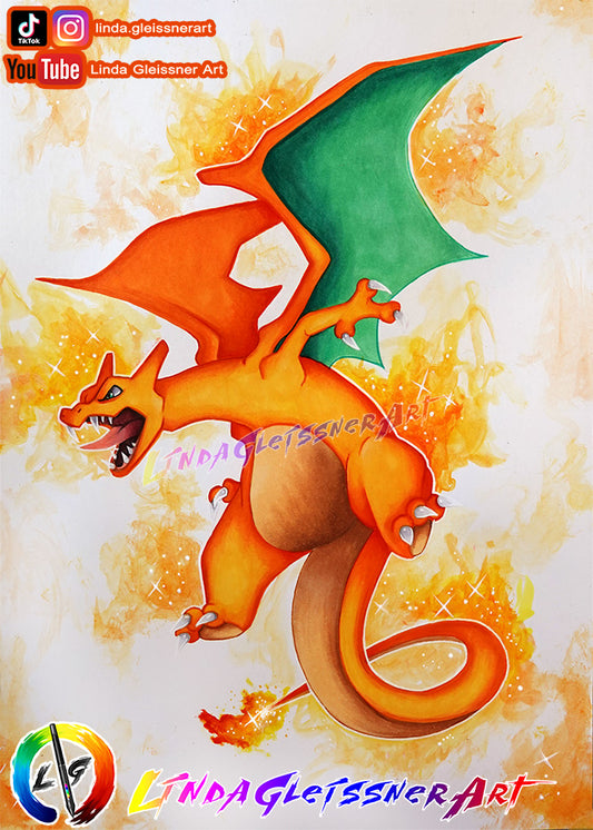 Charizard Print