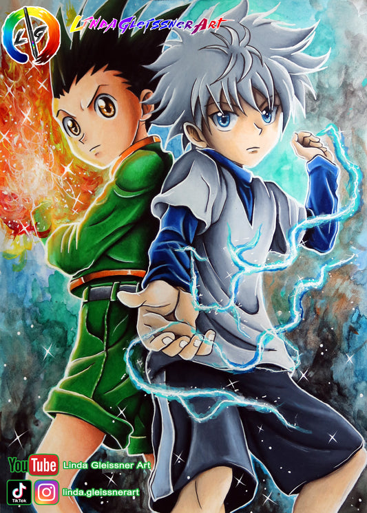 Gon & Killua Print