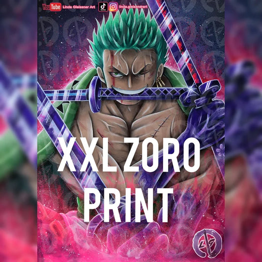 Lorenor Zorro XXL PVC-Poster