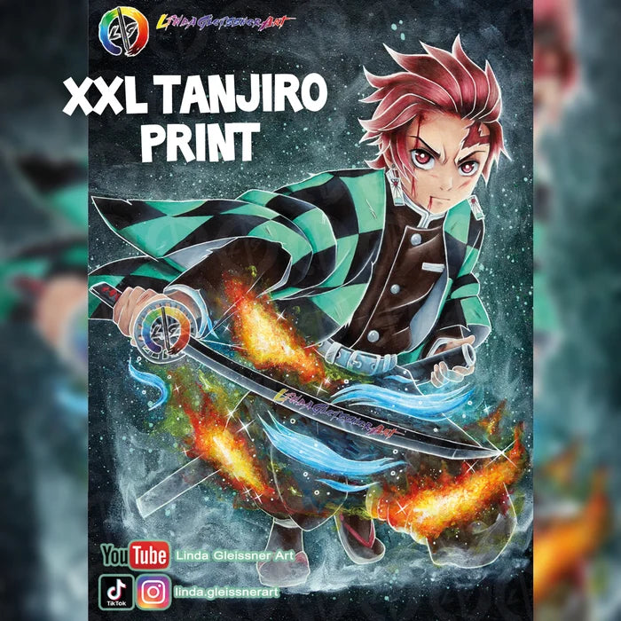 Tanjiro XXL PVC-Poster