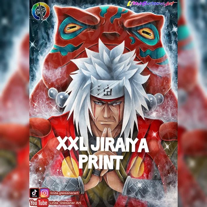 Jiraiya XXL PVC-Poster