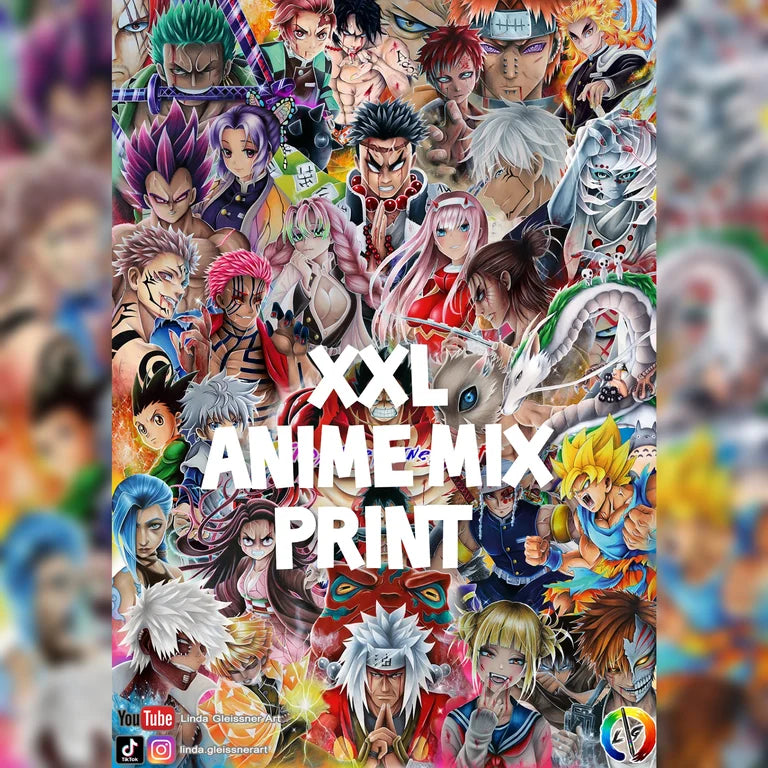 Anime Mix XXL PVC-Poster