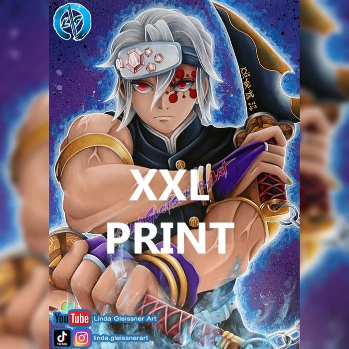 Tengen Uzui XXL PVC-Poster