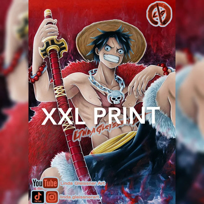 Monkey D Luffy XXL PVC-Poster