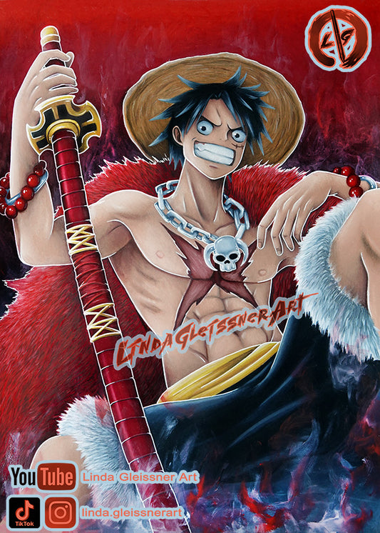 Monkey D Luffy Print