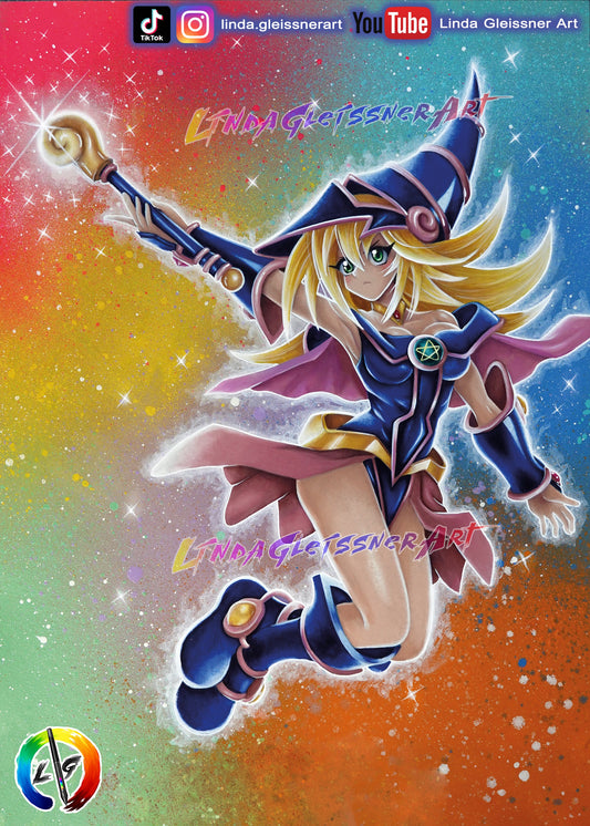 Magician Girl Print