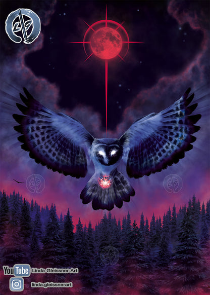 Mytic Owl Print