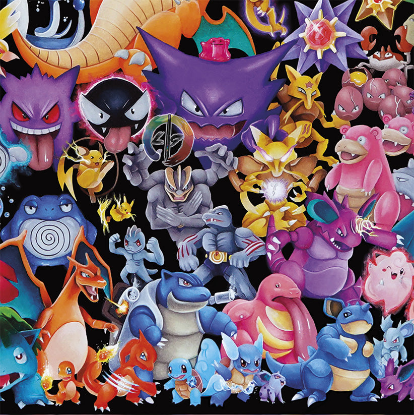 151 Pokémon PVC-POSTER DIN A1 & DIN A2