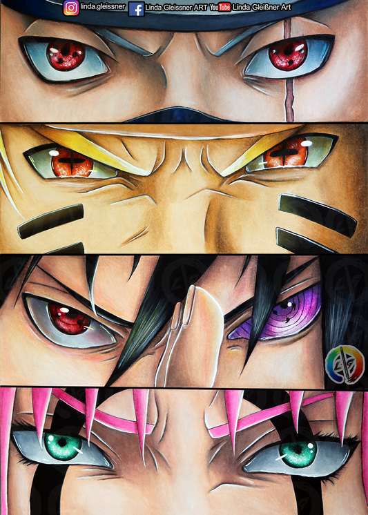 Naruto Team 7 Print