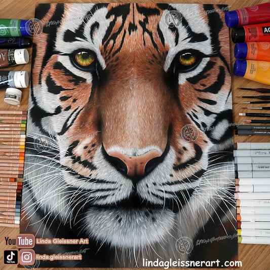 Original drawing "Tiger"