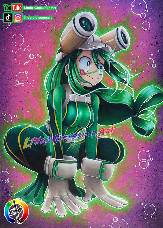 Tsuyu Asui-Froppy Poster