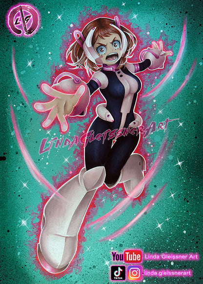 Ochako Uraraka -  Uravity  Poster