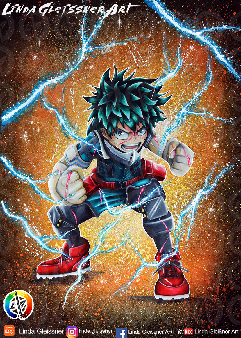 Izuku Midoriya Poster