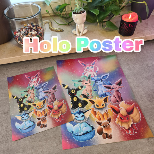Eeveelution Holo-Print