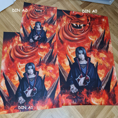 Itachi XXL PVC-Poster