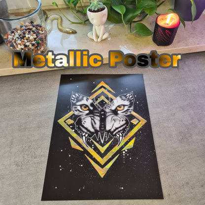 Tigerbutterfly Holo-Poster