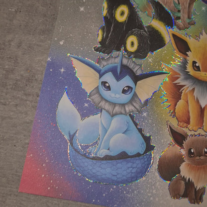 Eeveelution Holo-Print