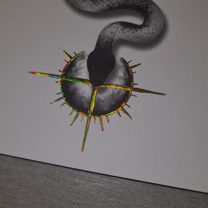 Snake HOLO-Poster