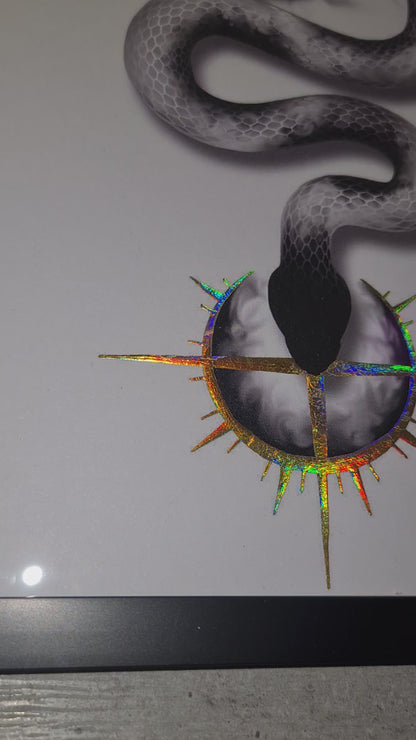 Snake HOLO-Poster