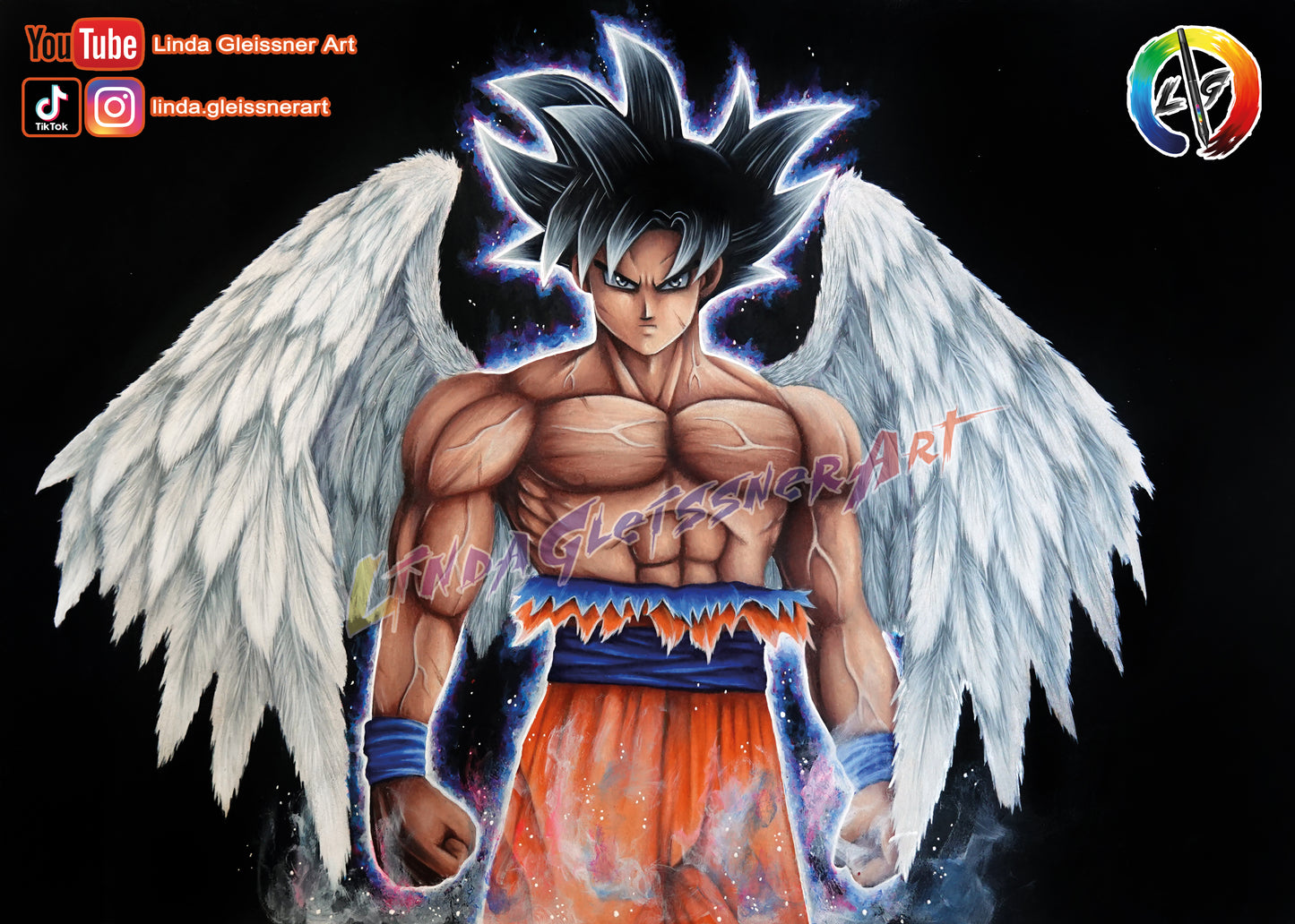 Geflügelter Goku Poster