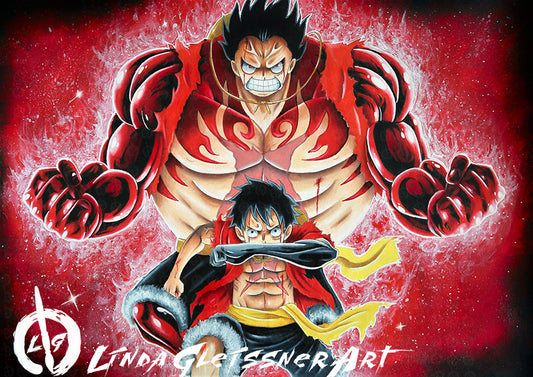 Luffy Gear 4 Print