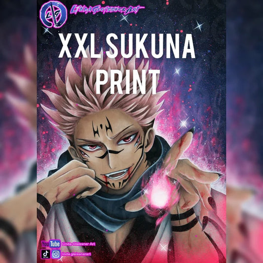 Ryomen Sukuna XXL PVC-Poster